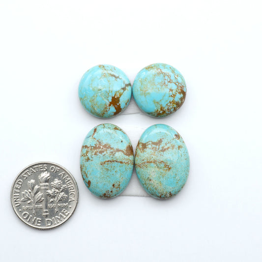 Number 8 Turquoise Cabochons have been selected for their quality and unique appearance. Don't miss the chance to add a one-of-a-kind piece to your collection.