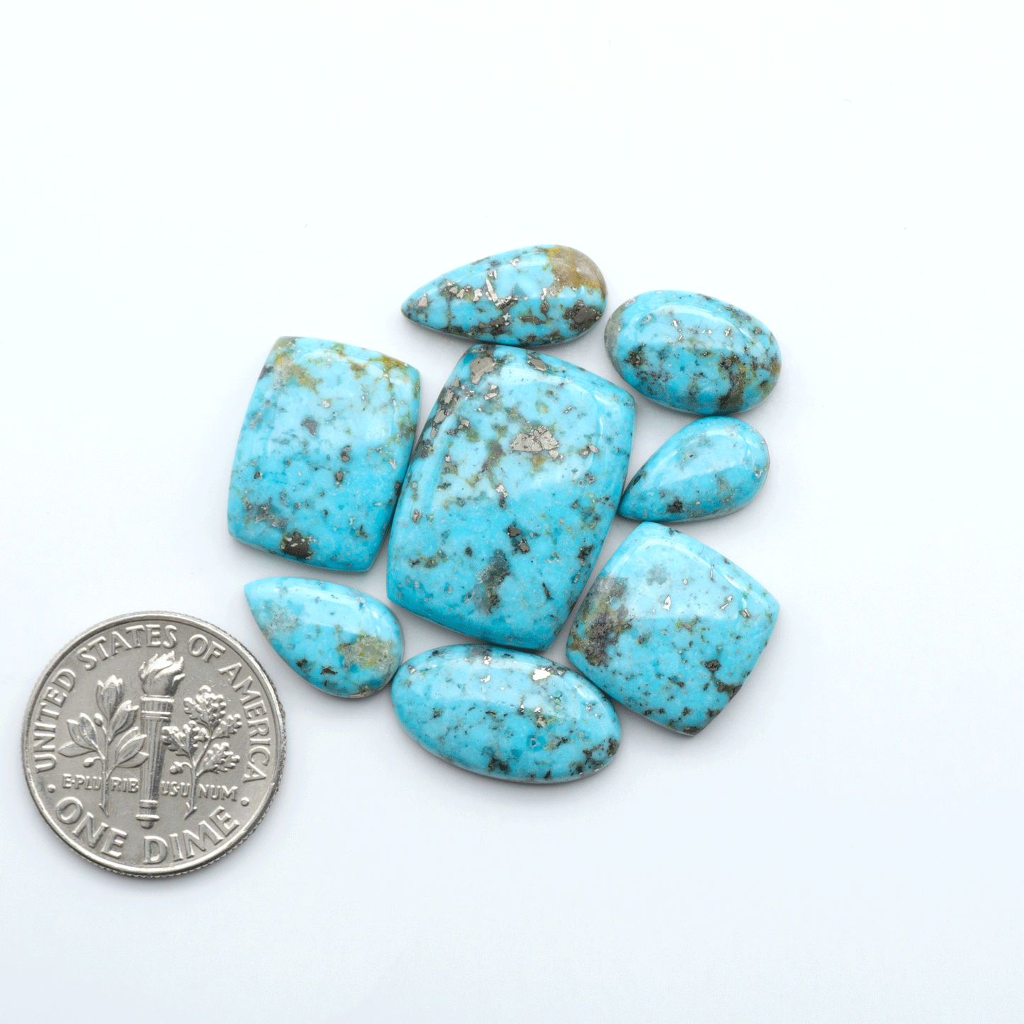 Nacozari Turquoise Cabochons