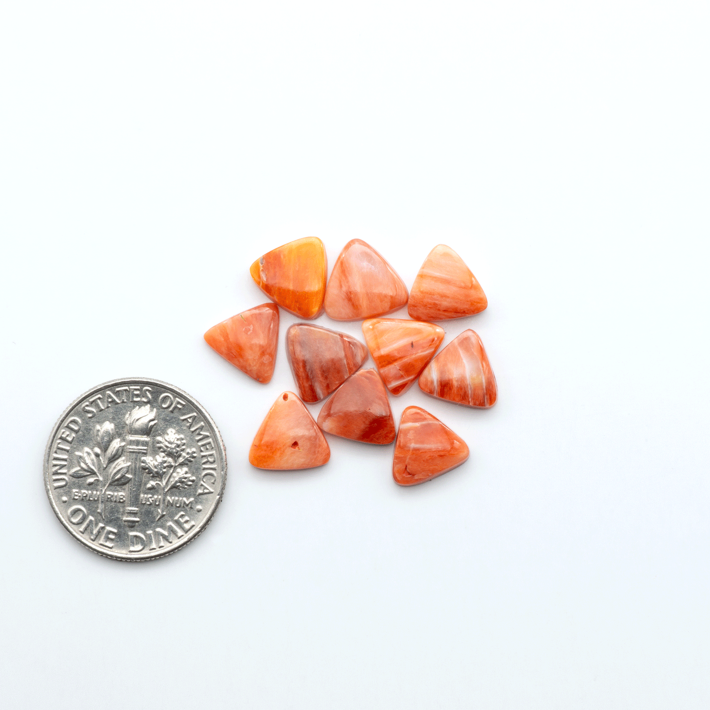 Add a unique touch to your jewelry designs with our beautiful 100% Natural Spiny Oyster Shell Cabochons. Incorporate the beauty of the sea into your creations.