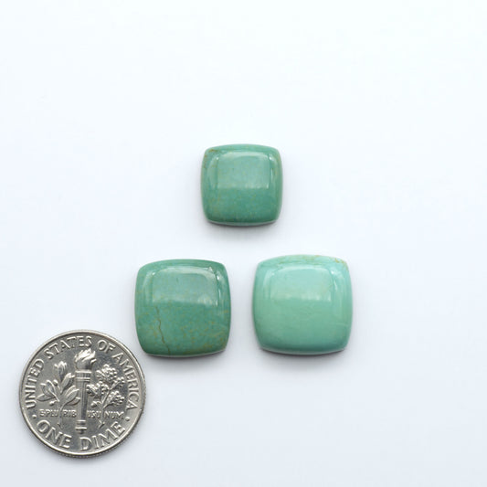 Experience the beauty of Turquoise Mountain Cabochons. With their distinctive blue and green color, these gemstones are perfect for any jewelry piece.