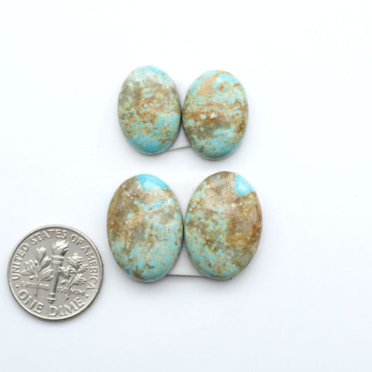 Number 8 Turquoise Cabochons have been selected for their quality and unique appearance. Don't miss the chance to add a one-of-a-kind piece to your collection.