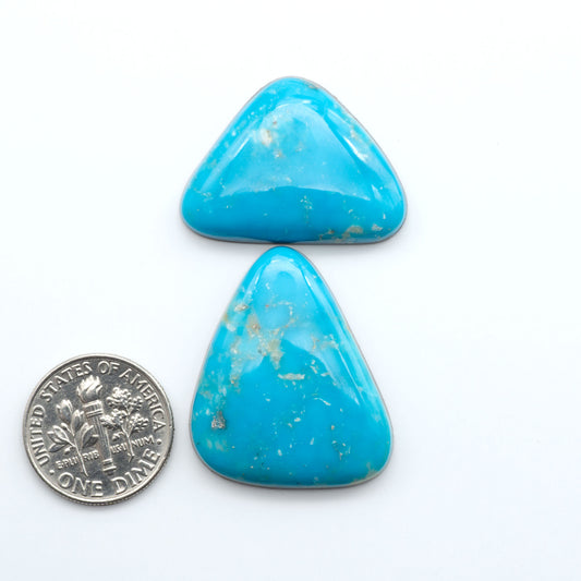 Shop authentic Blue Gem Turquoise cabochons—rare Nevada stones with vibrant blues and greens, perfect for artisan jewelry and collectors.

