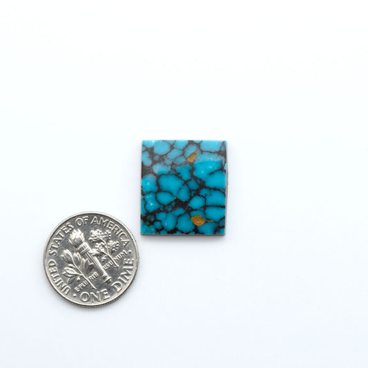 Hubei Cloud Mtn Turquoise is a highly sought-after gemstone known for its color and unique matrix patterns. Add a touch of elegance to your jewelry collection.
