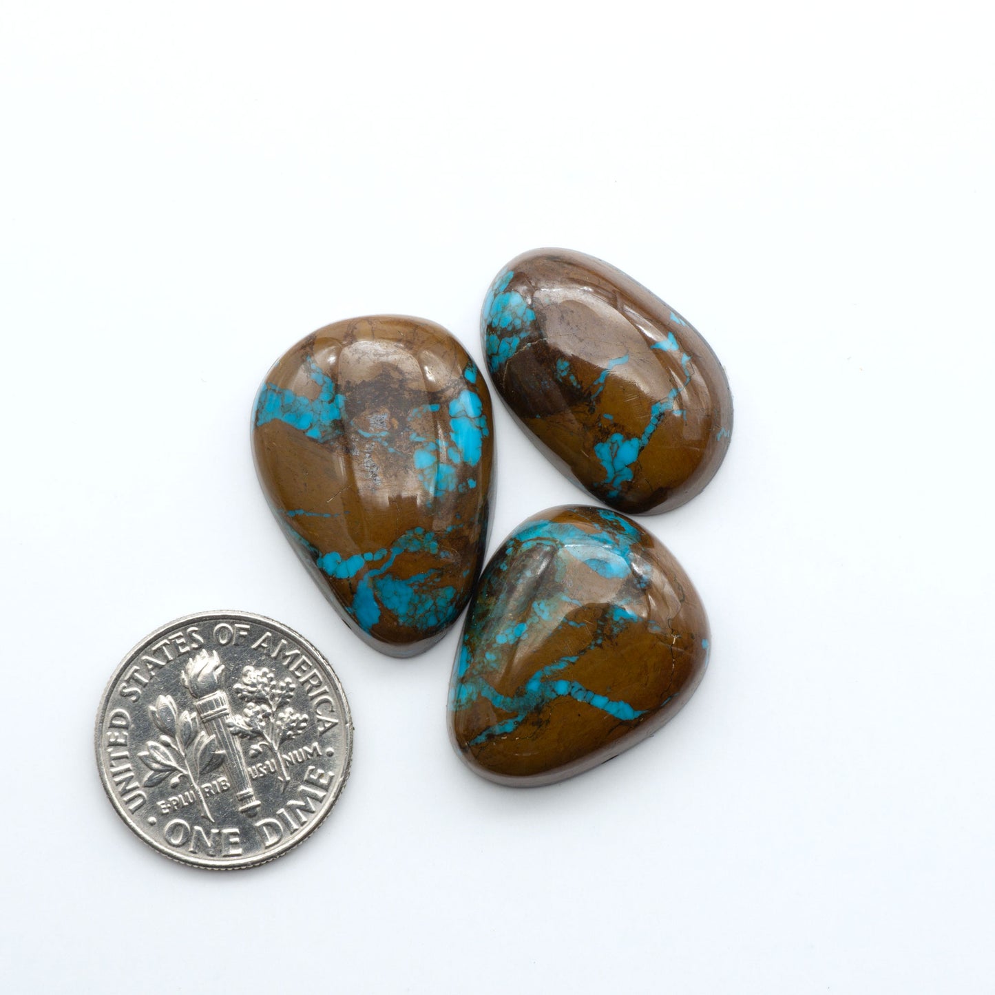 Egyptian Turquoise offers deep blue tones and natural matrix, prized for centuries and ideal for handcrafted jewelry, custom designs, and gemstone collections.