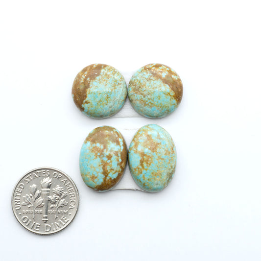 Number 8 Turquoise Cabochons have been selected for their quality and unique appearance. Don't miss the chance to add a one-of-a-kind piece to your collection.