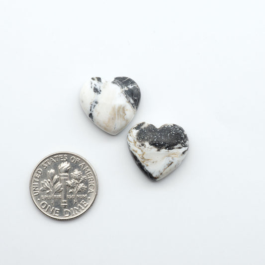 Natural White Buffalo Stone Cabochons are semi-precious gemstones cut into shapes ideal for jewelry-making, making them an excellent choice for artisans