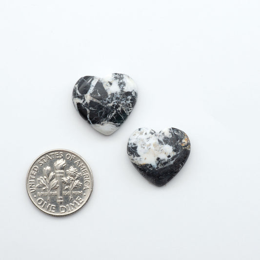 Natural White Buffalo Stone Cabochons are semi-precious gemstones cut into shapes ideal for jewelry-making, making them an excellent choice for artisans