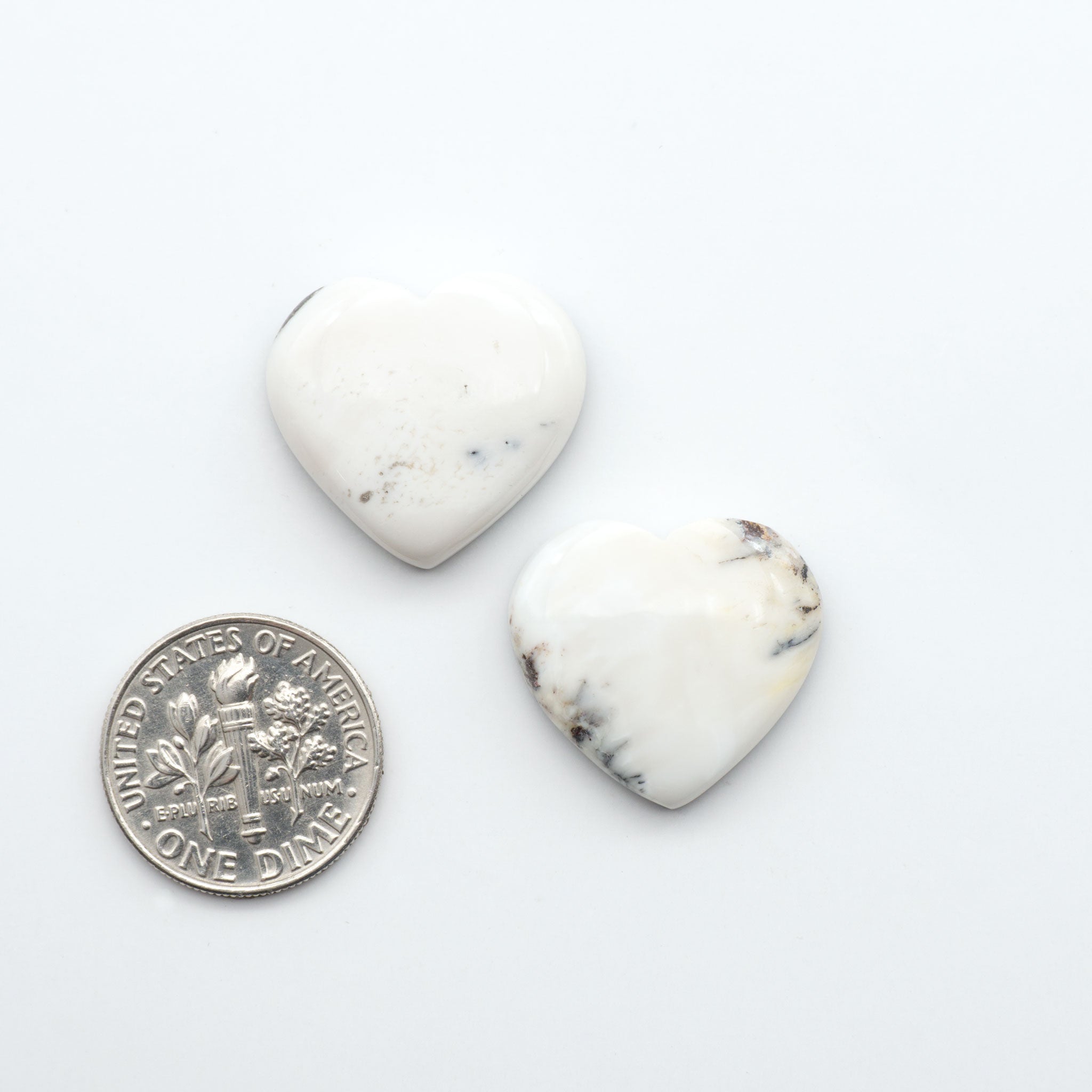 White Buffalo Cabochons – Cutting Edge Turquoise