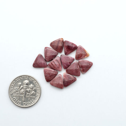 Add a unique touch to your jewelry designs with our beautiful 100% Natural Spiny Oyster Shell Cabochons. Incorporate the beauty of the sea into your creations.