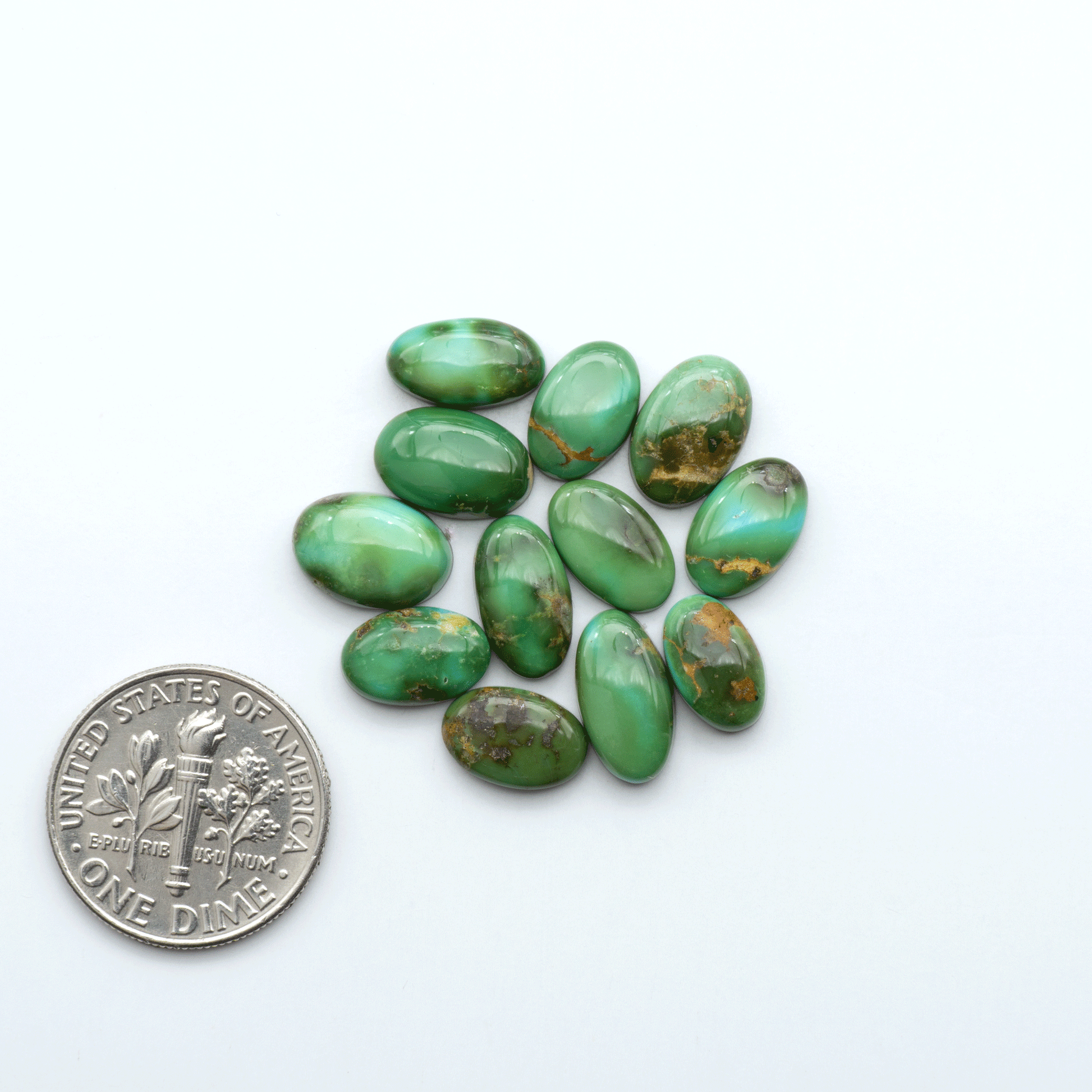 Sonoran Mountain Turquoise showcases a stunning blend of blue and green hues and natural patterns that make it a must-have for any jewelry collection.