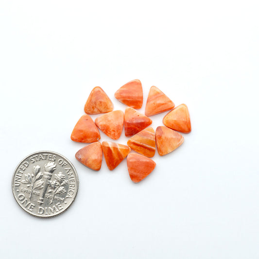 Add a unique touch to your jewelry designs with our beautiful 100% Natural Spiny Oyster Shell Cabochons. Incorporate the beauty of the sea into your creations.