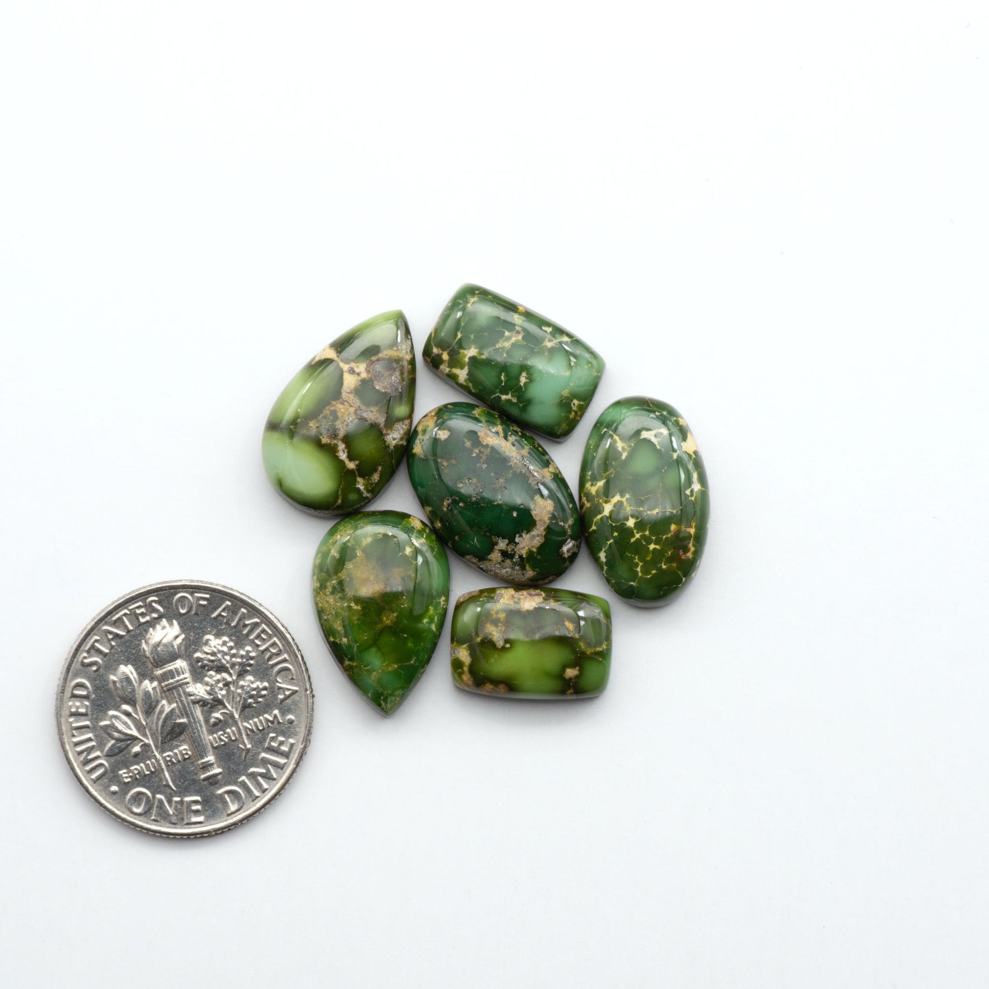 Sonoran Mountain Turquoise showcases a stunning blend of blue and green hues and natural patterns that make it a must-have for any jewelry collection.