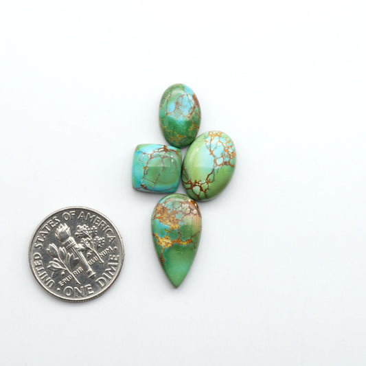 Sonoran Mountain Turquoise showcases a stunning blend of blue and green hues and natural patterns that make it a must-have for any jewelry collection.