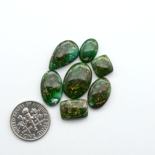 Sonoran Mountain Turquoise showcases a stunning blend of blue and green hues and natural patterns that make it a must-have for any jewelry collection.