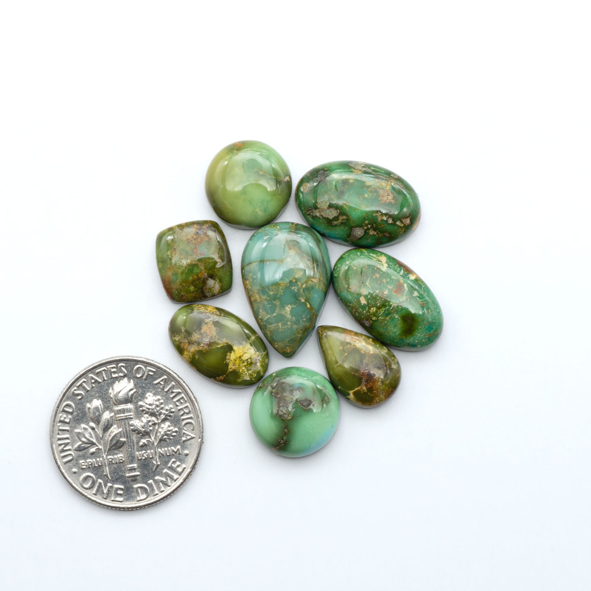 Sonoran Mountain Turquoise showcases a stunning blend of blue and green hues and natural patterns that make it a must-have for any jewelry collection.