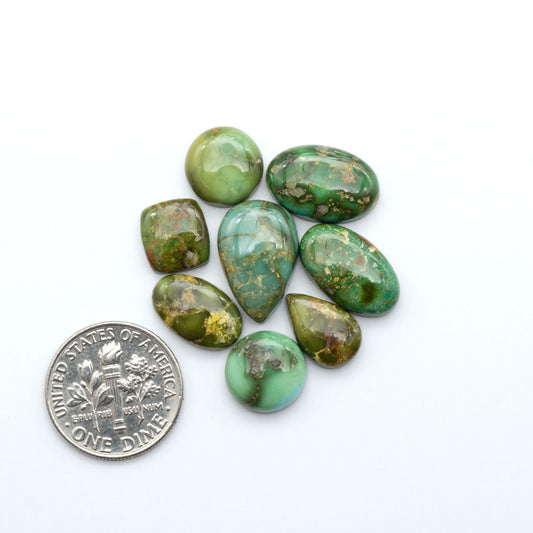 Sonoran Mountain Turquoise showcases a stunning blend of blue and green hues and natural patterns that make it a must-have for any jewelry collection.