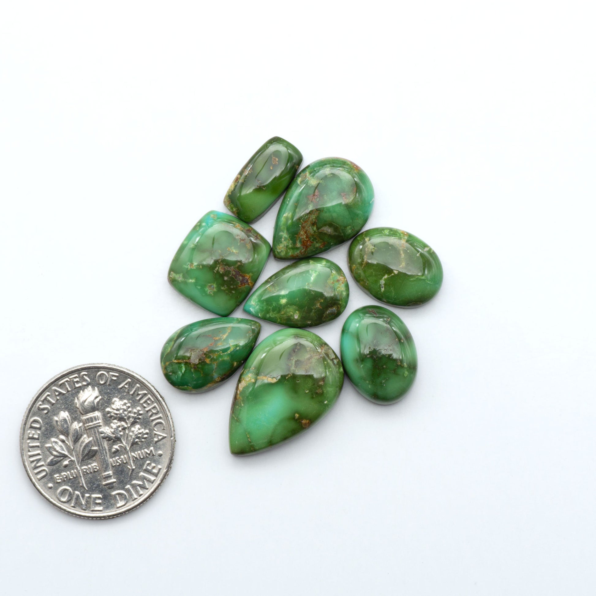 Sonoran Mountain Turquoise showcases a stunning blend of blue and green hues and natural patterns that make it a must-have for any jewelry collection.