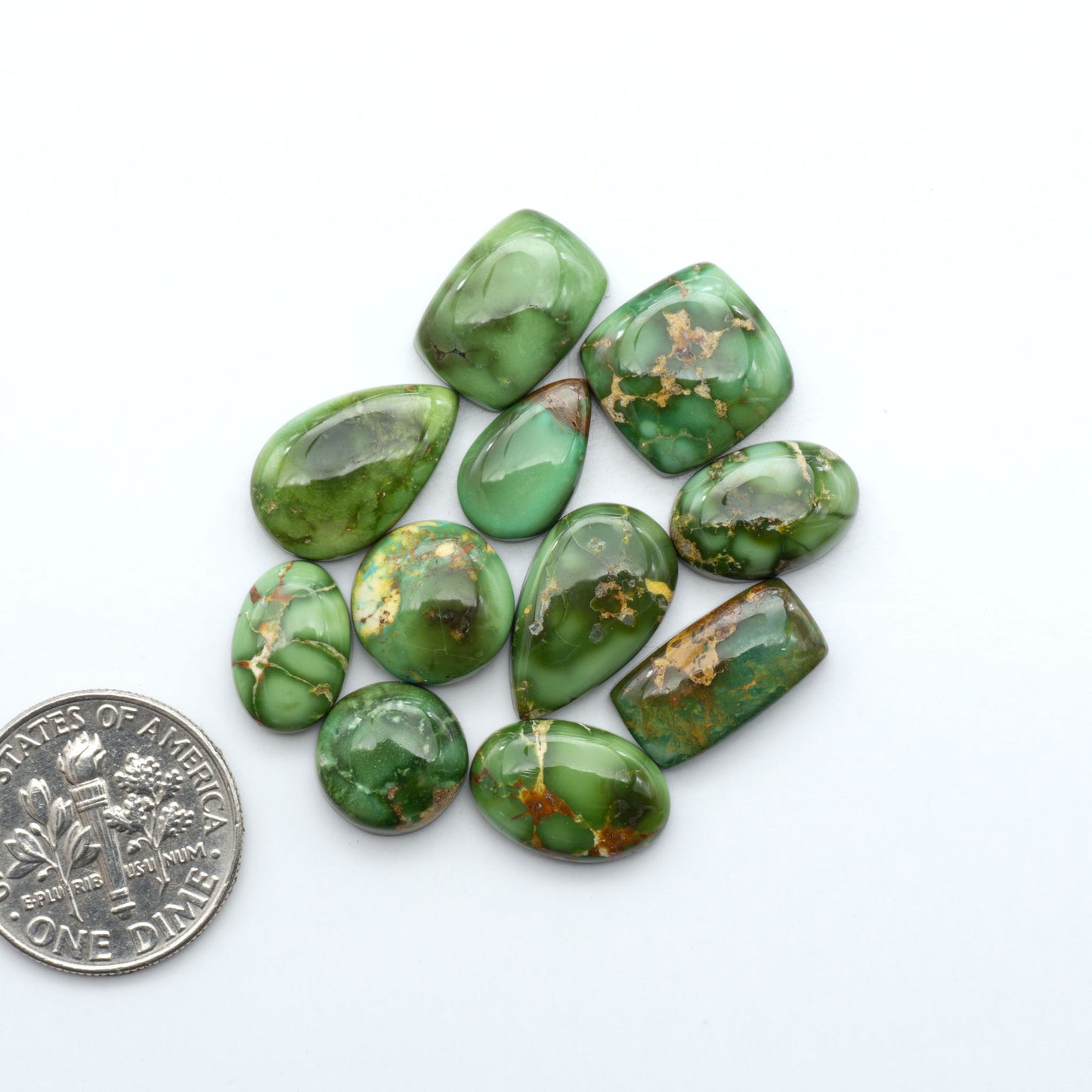 Sonoran Mountain Turquoise showcases a stunning blend of blue and green hues and natural patterns that make it a must-have for any jewelry collection.