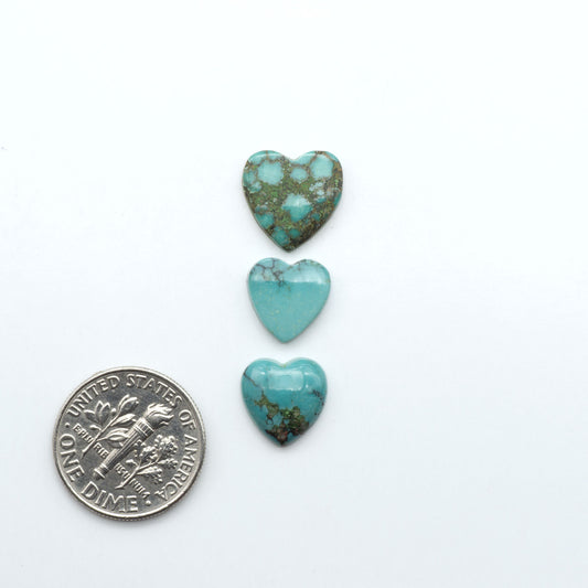 Hubei Cloud Mtn Turquoise is a highly sought-after gemstone known for its color and unique matrix patterns. Add a touch of elegance to your jewelry collection.