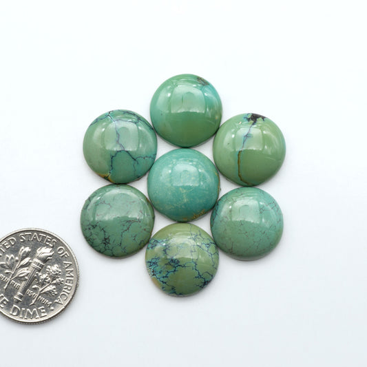 Hubei Cloud Mtn Turquoise is a highly sought-after gemstone known for its color and unique matrix patterns. Add a touch of elegance to your jewelry collection.