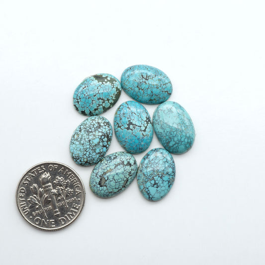 Hubei Cloud Mtn Turquoise is a highly sought-after gemstone known for its color and unique matrix patterns. Add a touch of elegance to your jewelry collection.