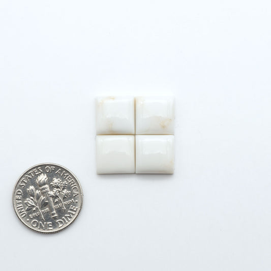 Magnesite Cabochons are a must-have for jewelry makers. These stones feature a unique blend of white and brown making them perfect for a variety of designs.