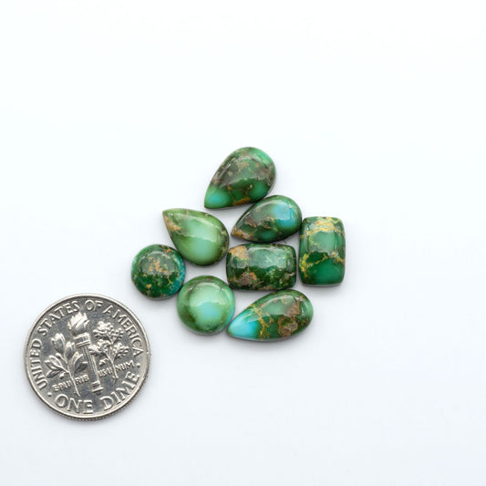 Sonoran Mountain Turquoise showcases a stunning blend of blue and green hues and natural patterns that make it a must-have for any jewelry collection.