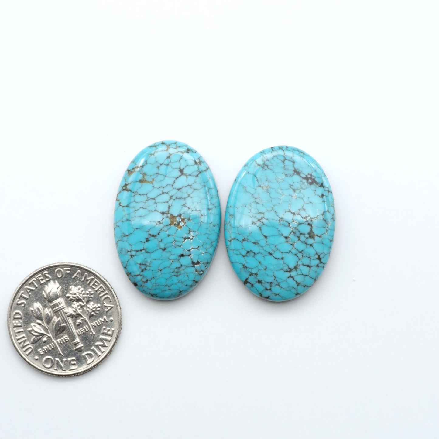 Number 8 Turquoise Cabochons have been selected for their quality and unique appearance. Don't miss the chance to add a one-of-a-kind piece to your collection.