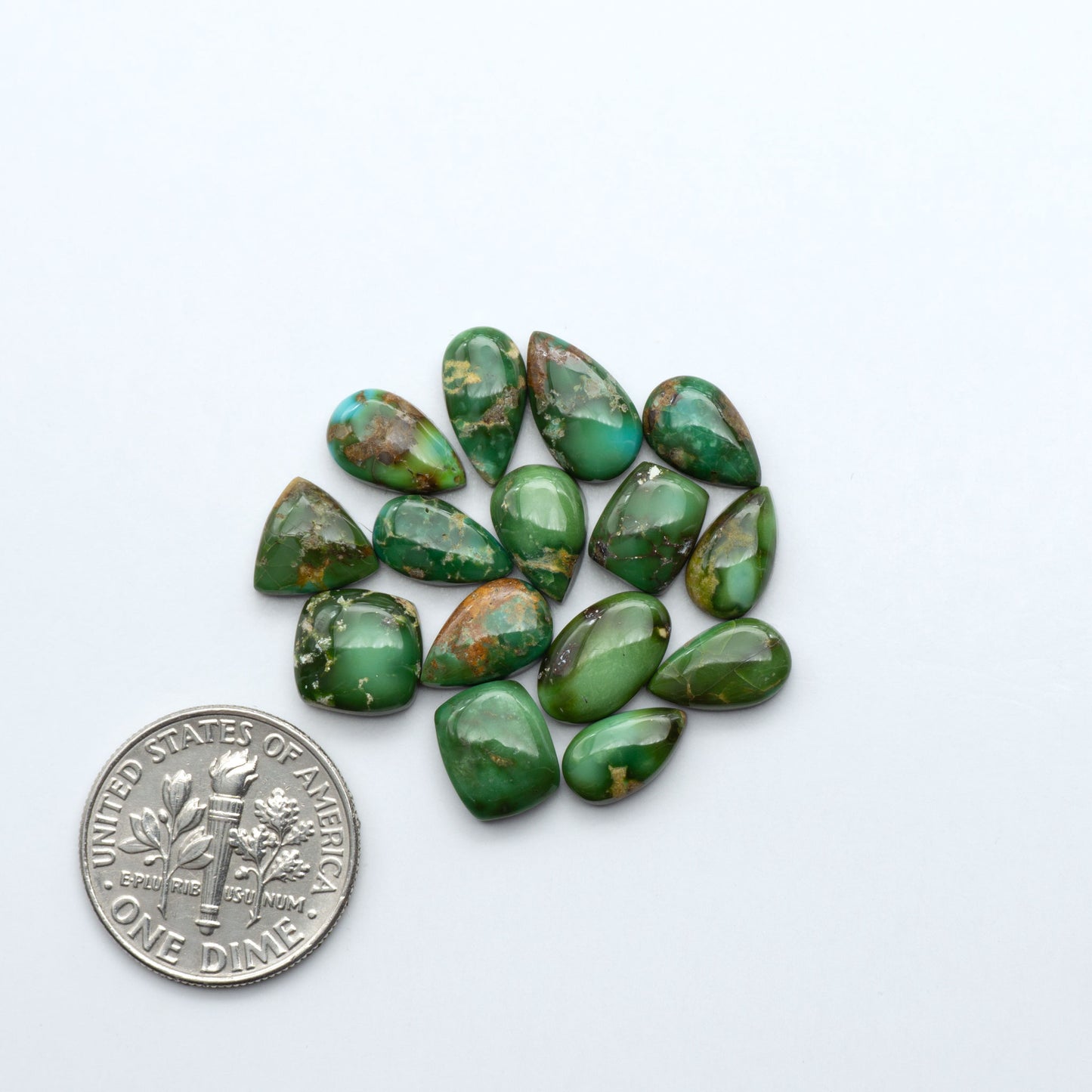 Sonoran Mountain Turquoise showcases a stunning blend of blue and green hues and natural patterns that make it a must-have for any jewelry collection.