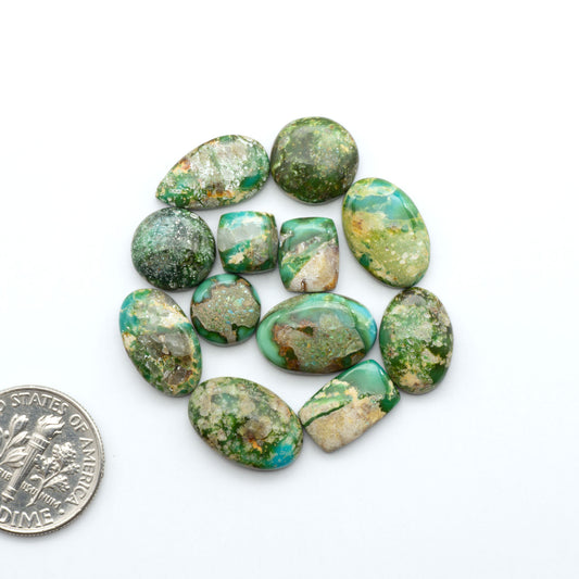 Sonoran Mountain Turquoise showcases a stunning blend of blue and green hues and natural patterns that make it a must-have for any jewelry collection.
