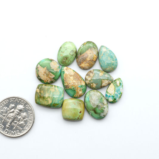 Sonoran Mountain Turquoise showcases a stunning blend of blue and green hues and natural patterns that make it a must-have for any jewelry collection.