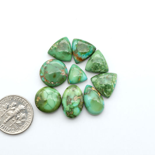 Sonoran Mountain Turquoise showcases a stunning blend of blue and green hues and natural patterns that make it a must-have for any jewelry collection.