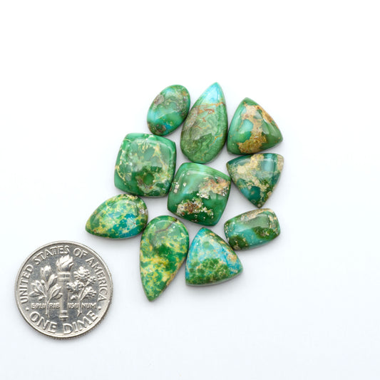 Sonoran Mountain Turquoise showcases a stunning blend of blue and green hues and natural patterns that make it a must-have for any jewelry collection.