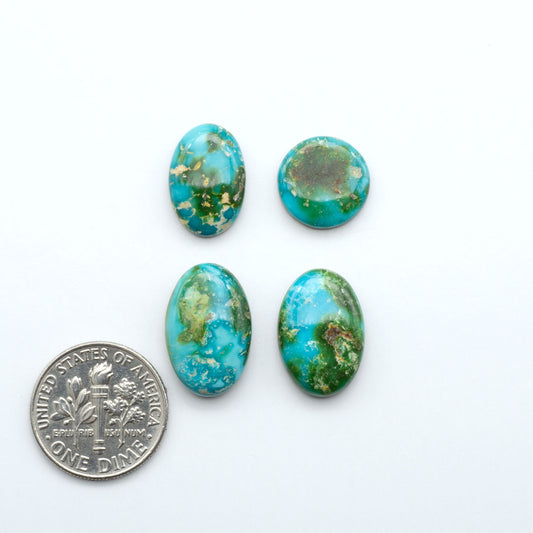 Sonoran Mountain Turquoise showcases a stunning blend of blue and green hues and natural patterns that make it a must-have for any jewelry collection.