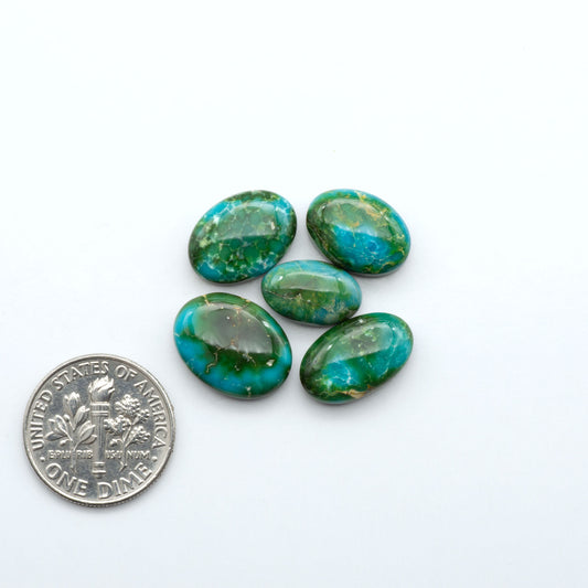 Sonoran Mountain Turquoise showcases a stunning blend of blue and green hues and natural patterns that make it a must-have for any jewelry collection.