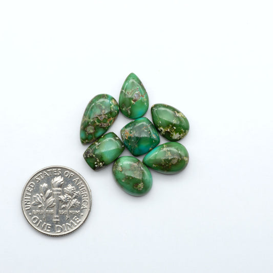 Sonoran Mountain Turquoise showcases a stunning blend of blue and green hues and natural patterns that make it a must-have for any jewelry collection.