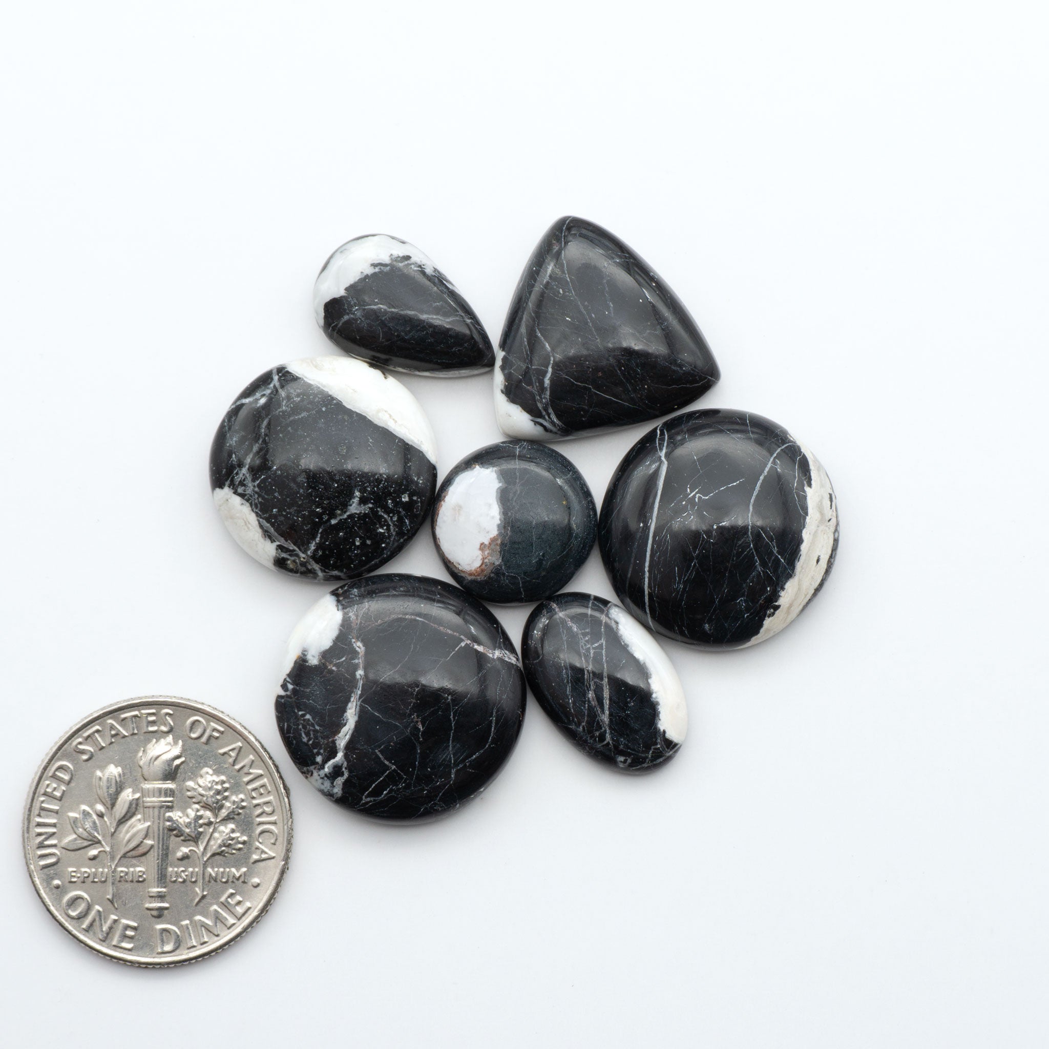 Natural White Buffalo Stone Cabochons – Cutting Edge Turquoise