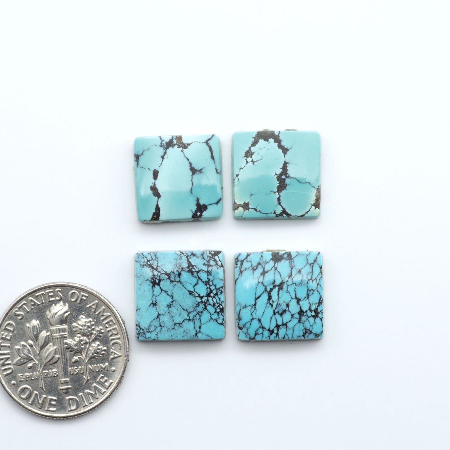 Hubei Cloud Mountain Turquoise Cabochons