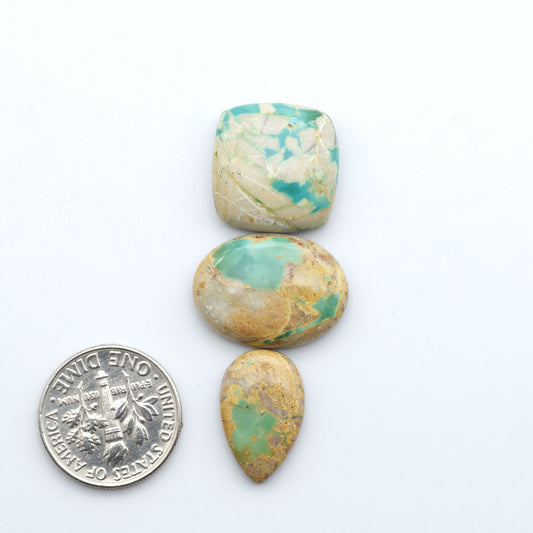 Royston Turquoise Cabochons