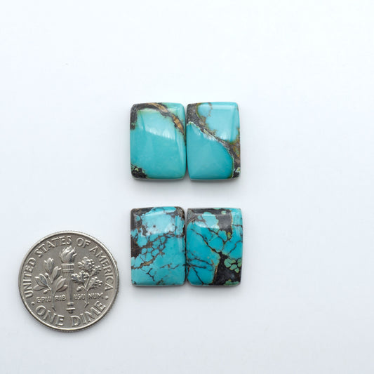 Hubei Cloud Mountain Turquoise Cabochons