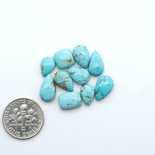 Number 8 Turquoise Cabochons