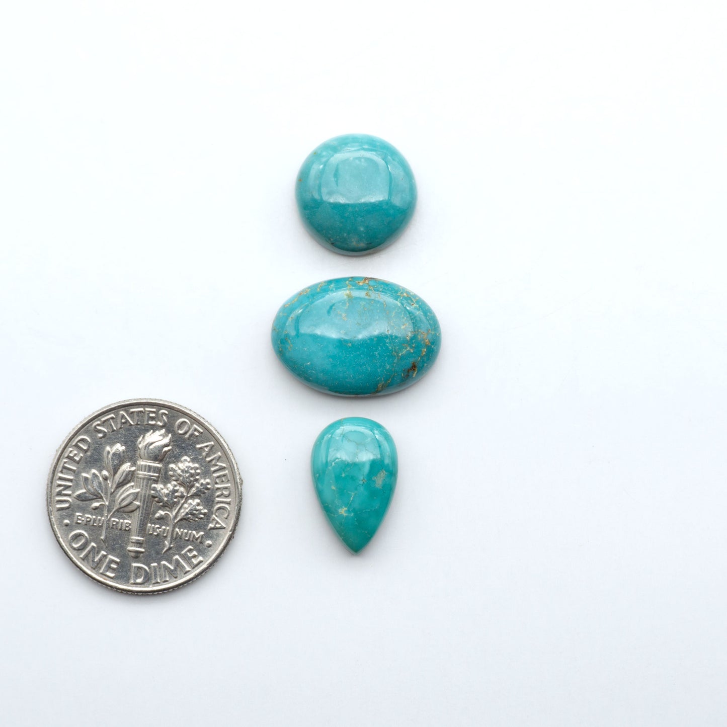 Fox Turquoise Cabochons