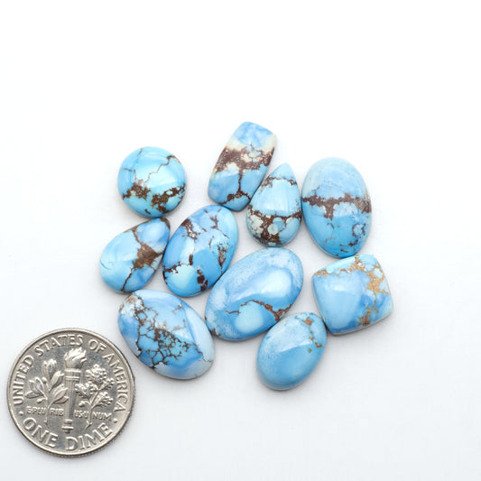 Golden Hills Turquoise Cabochons