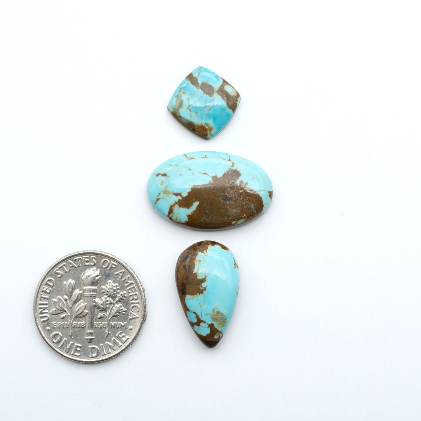 Number 8 Turquoise Cabochons