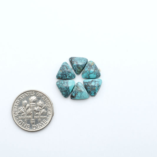 Hubei Cloud Mountain Turquoise Cabochons
