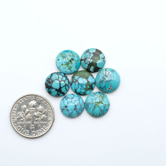 Hubei Cloud Mountain Turquoise Cabochons