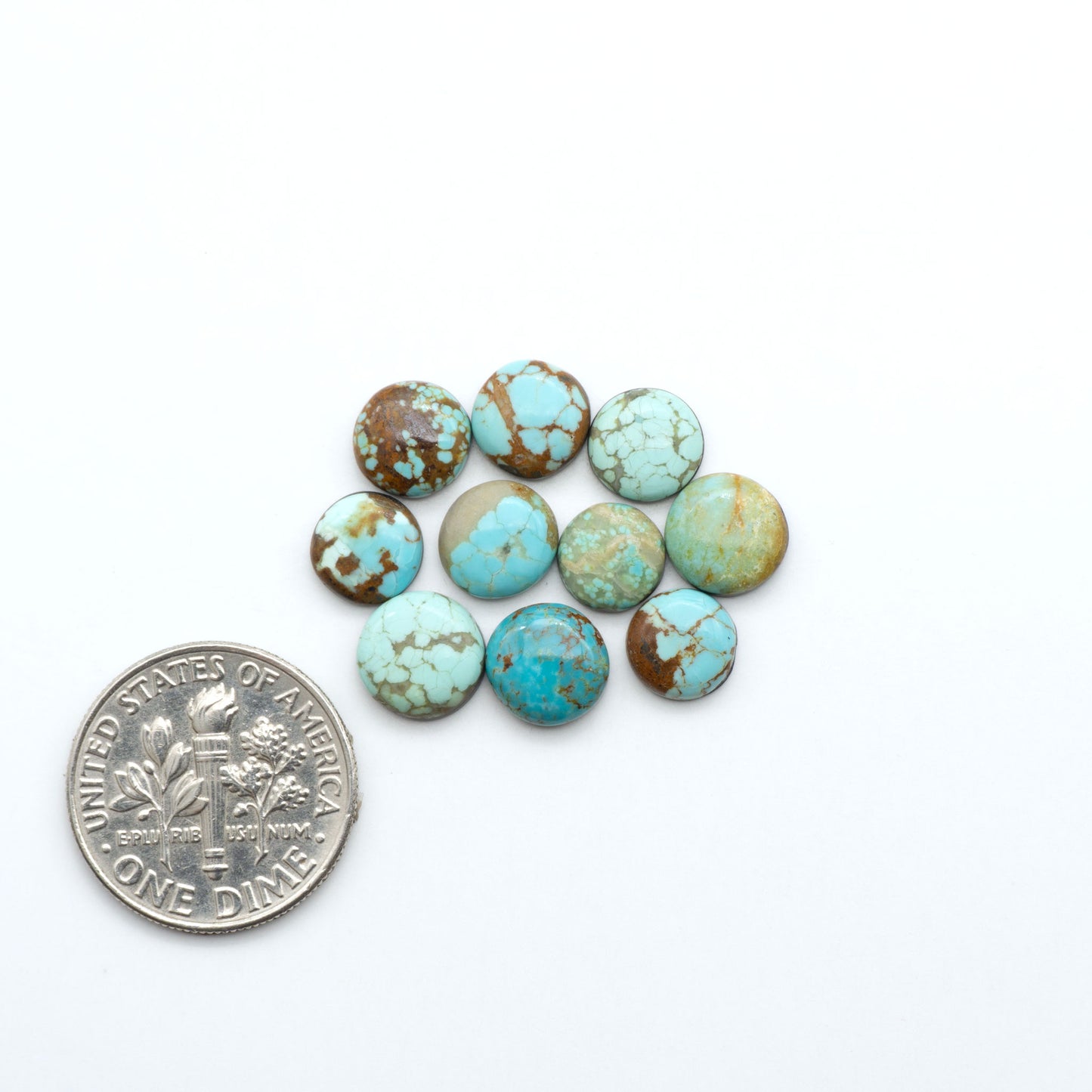 Number 8 Turquoise Cabochons