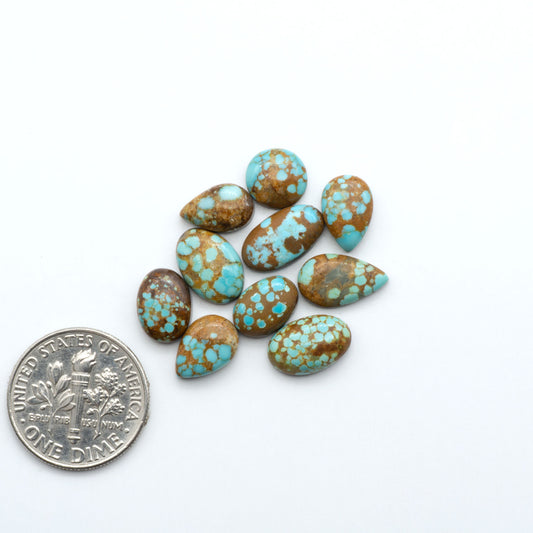 Number 8 Turquoise Cabochons