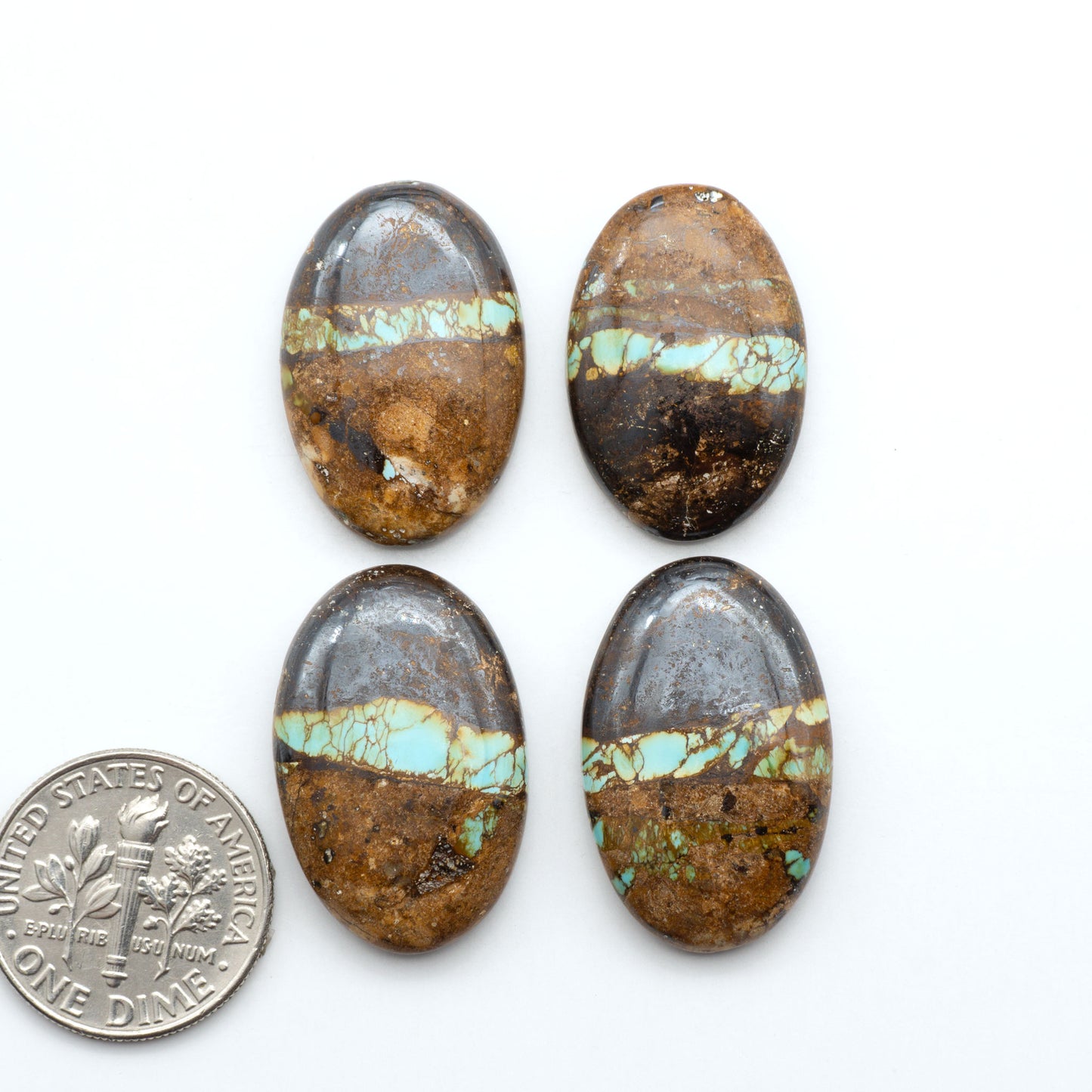 Royston Turquoise Cabochons