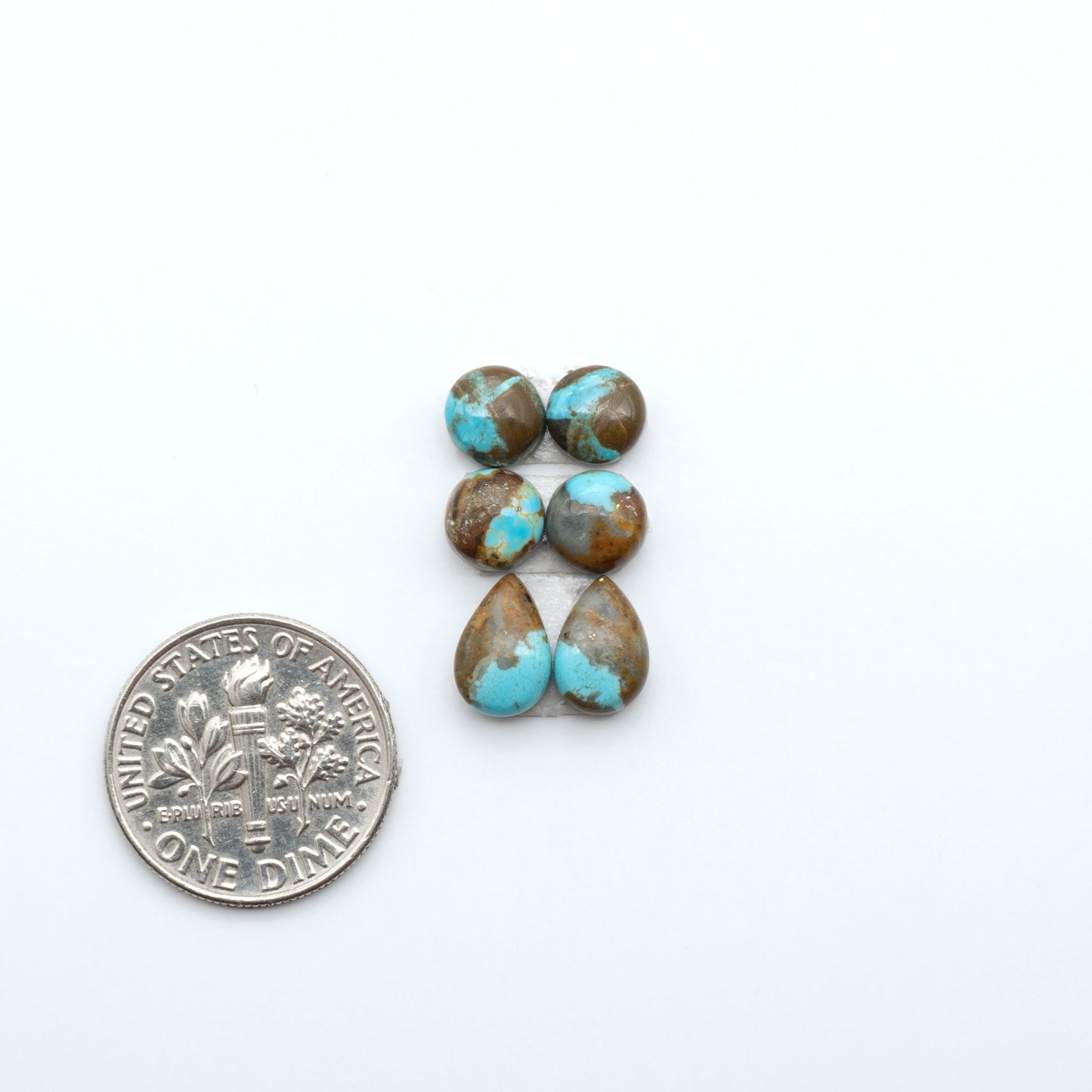 Number 8 Turquoise Cabochons
